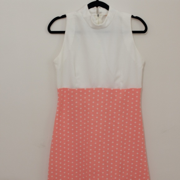 VINTAGE 1970s 2 Piece Dress and Shrug Set - Picture 4 of 8